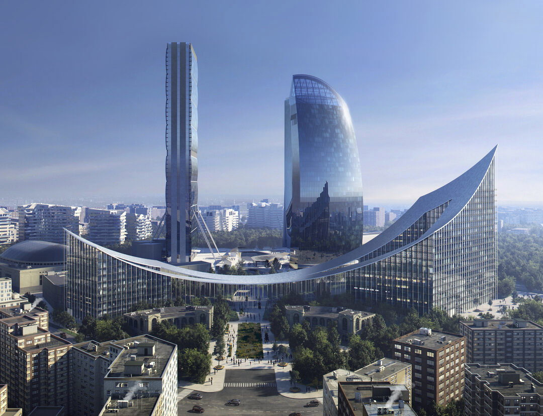 CITYLIFE IN MILAN BECOMES FIRST URBAN AREA IN THE WORLD TO RECEIVE THREE PLATINUM-LEVEL SUSTAINABILITY CERTIFICATIONS | Bjarke Ingels Group
