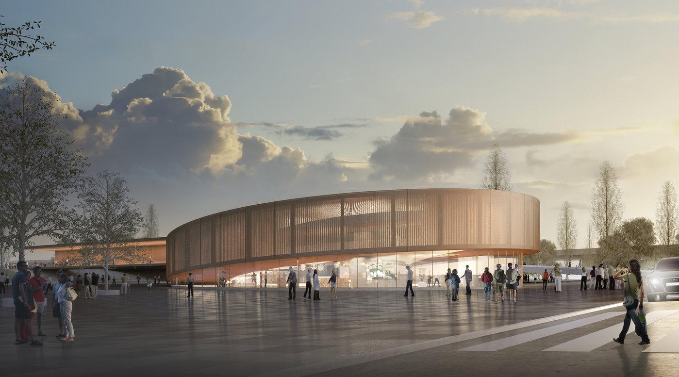 GARE DU PONT DE BONDY EXHIBITED AT CITÉ DE L’ARCHITECTURE ET DU PATRIMOINE IN PARIS | Bjarke Ingels Group