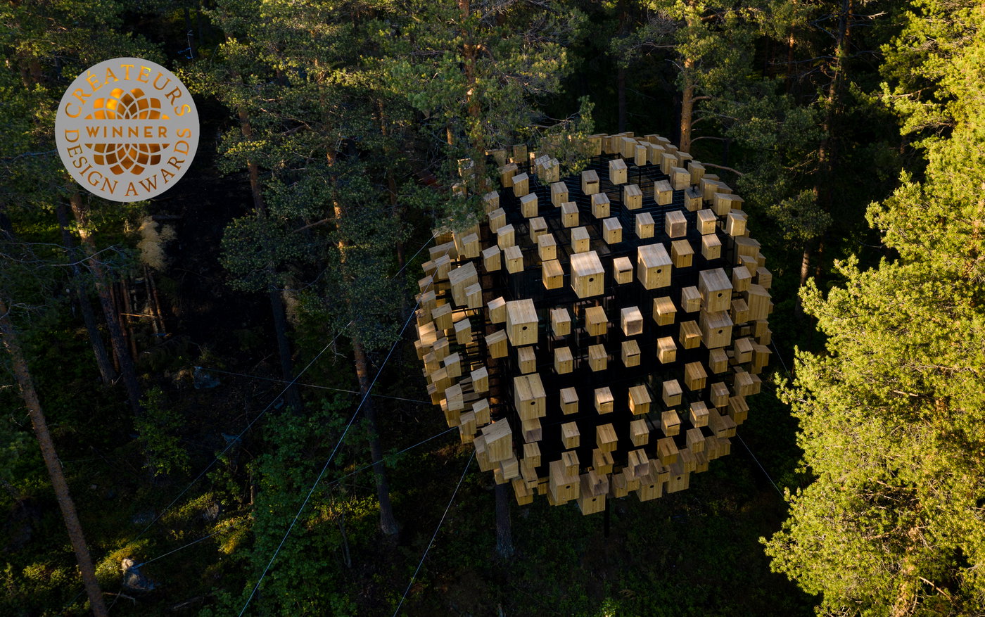 BIOSPHERE NAMED BEST HOSPITALITY PROJECT IN ARCHITECTURE AT THE 2024 CRÉATEURS DESIGN AWARDS | Bjarke Ingels Group