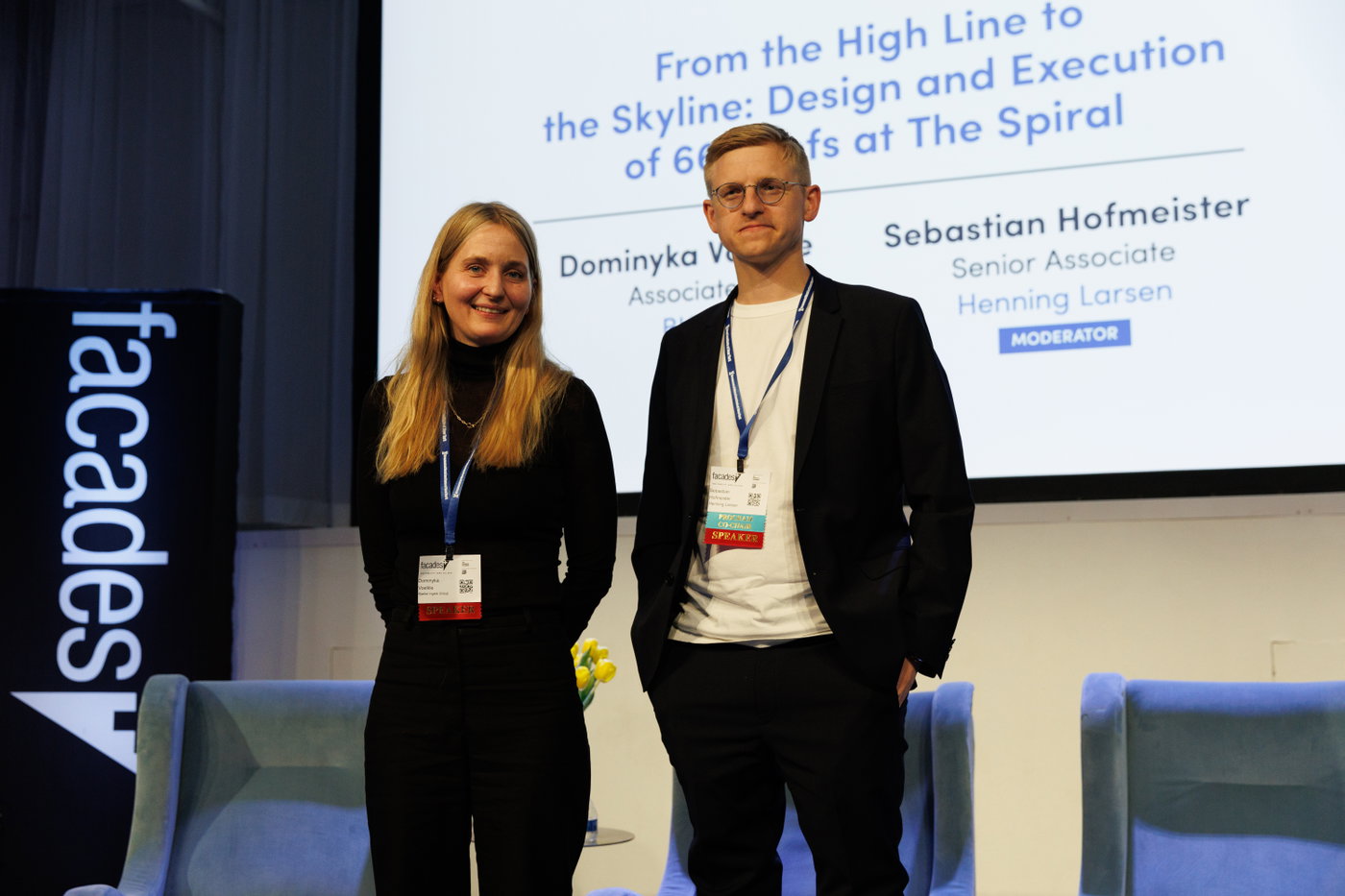 DOMINYKA VOELKLE SPEAKS AT FACADES+ CONFERENCE | Bjarke Ingels Group
