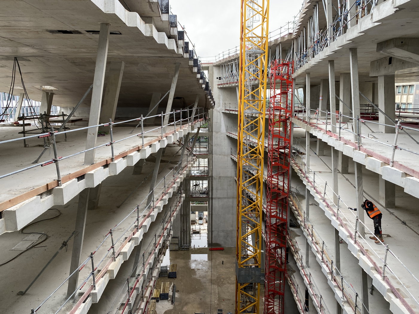 CONSTRUCTION OF CITÉ DE L’INNOVATION SORBONNE UNIVERSITY REACHES ITS HIGHEST POINT | Bjarke Ingels Group