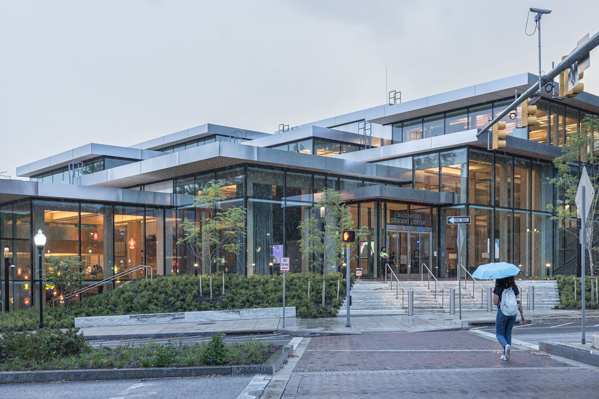 Bloomberg Student Center at Johns Hopkins University image | Bjarke Ingels Group