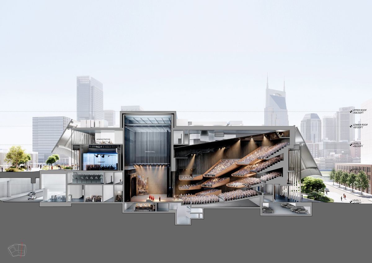 Tennessee Performing Arts Center gallery image | Bjarke Ingels Group