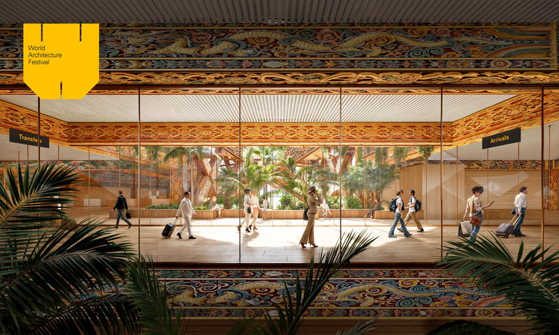 GELEPHU INTERNATIONAL AIRPORT WINS FUTURE PROJECT OF THE YEAR AT WORLD ARCHITECTURE FESTIVAL 2025 | Bjarke Ingels Group
