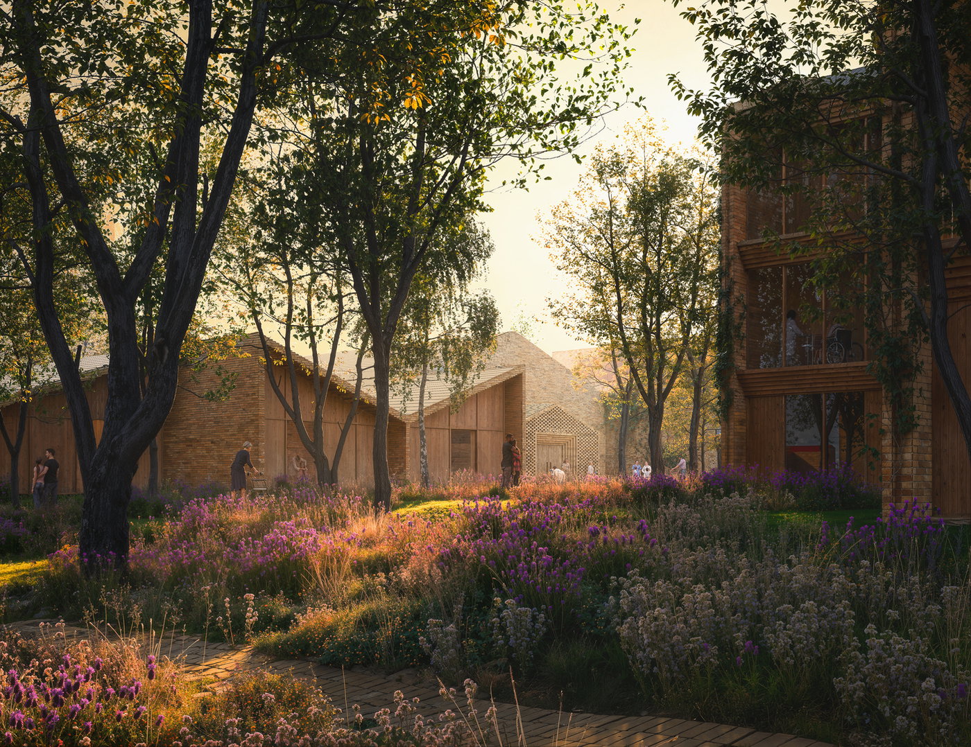 BIG AND CREO ARKITEKTER WIN COMPETITION TO DESIGN A NEW HOSPICE IN HELLERUP, DENMARK | Bjarke Ingels Group