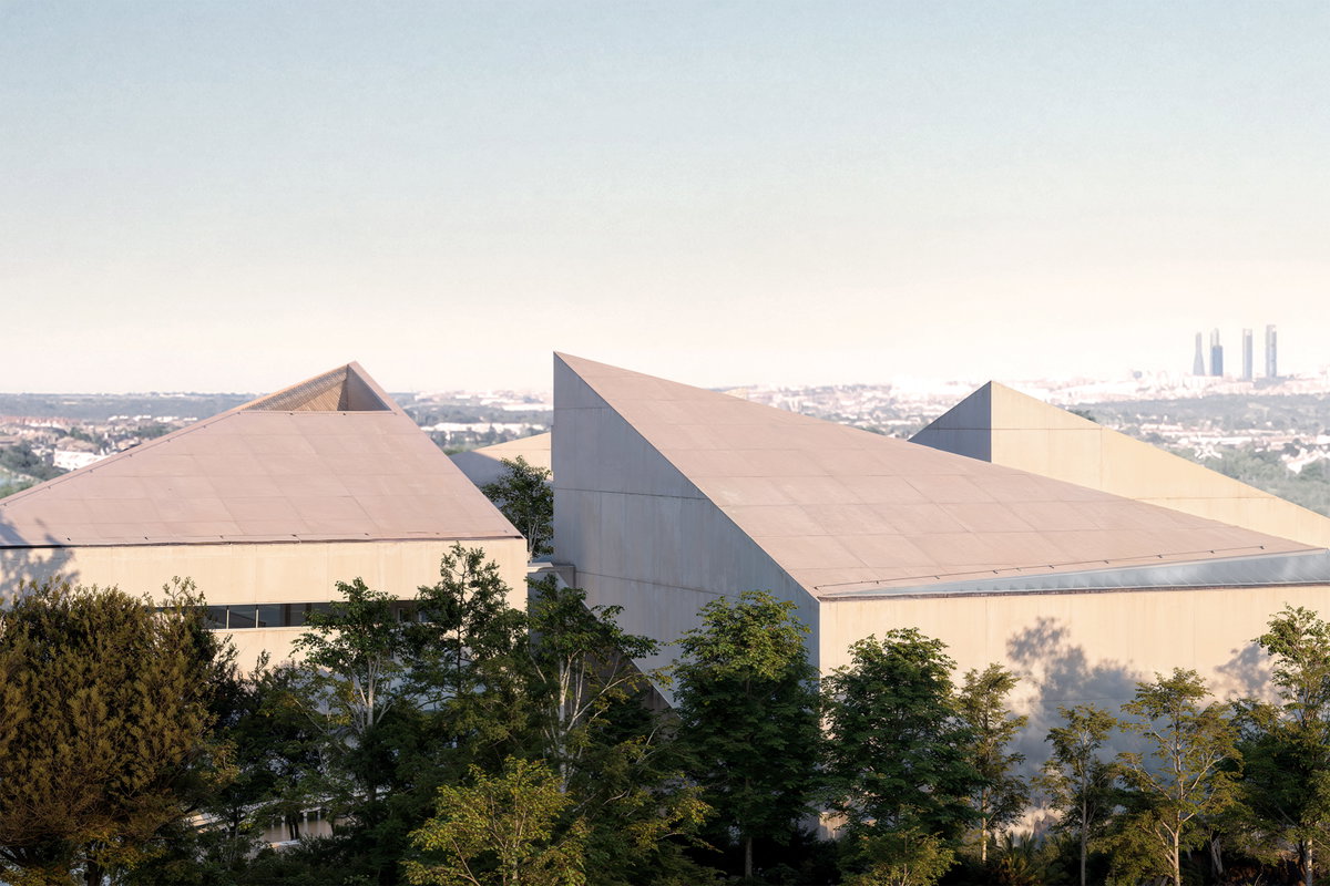 Central Administrative Building at Francisco de Vitoria University image | Bjarke Ingels Group