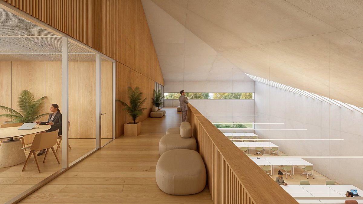 Central Administrative Building at Francisco de Vitoria University image | Bjarke Ingels Group