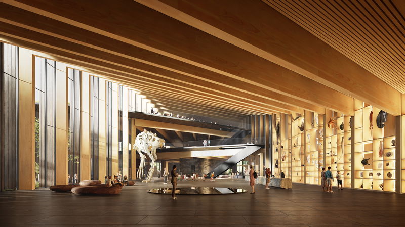 Hungarian Natural History Museum image | Bjarke Ingels Group
