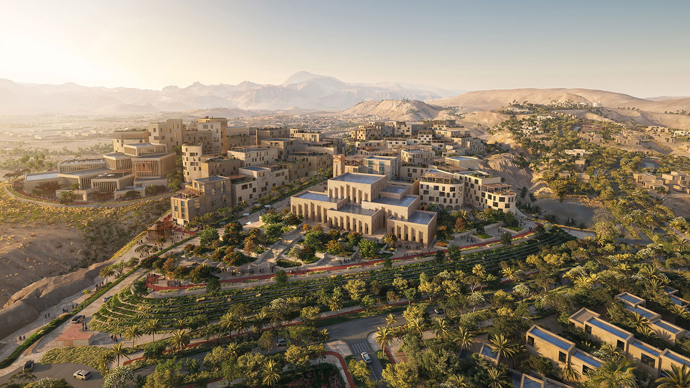 VISION FOR A’THURAYA CITY DESIGNED BY BIG ANNOUNCED IN OMAN | Bjarke Ingels Group