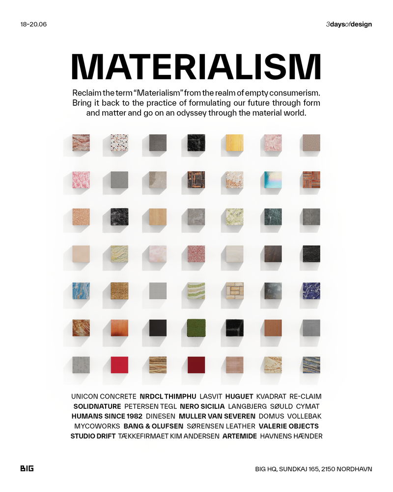 BIG OPENS UP THEIR HQ IN COPENHAGEN FOR 3DAYSOFDESIGN | Bjarke Ingels Group