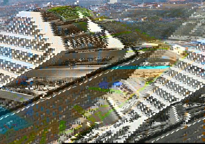 HOTEL CONCEPT UNVEILED FOR THE BIG-DESIGNED BASSIN SEVEN IN AARHUS | Bjarke Ingels Group