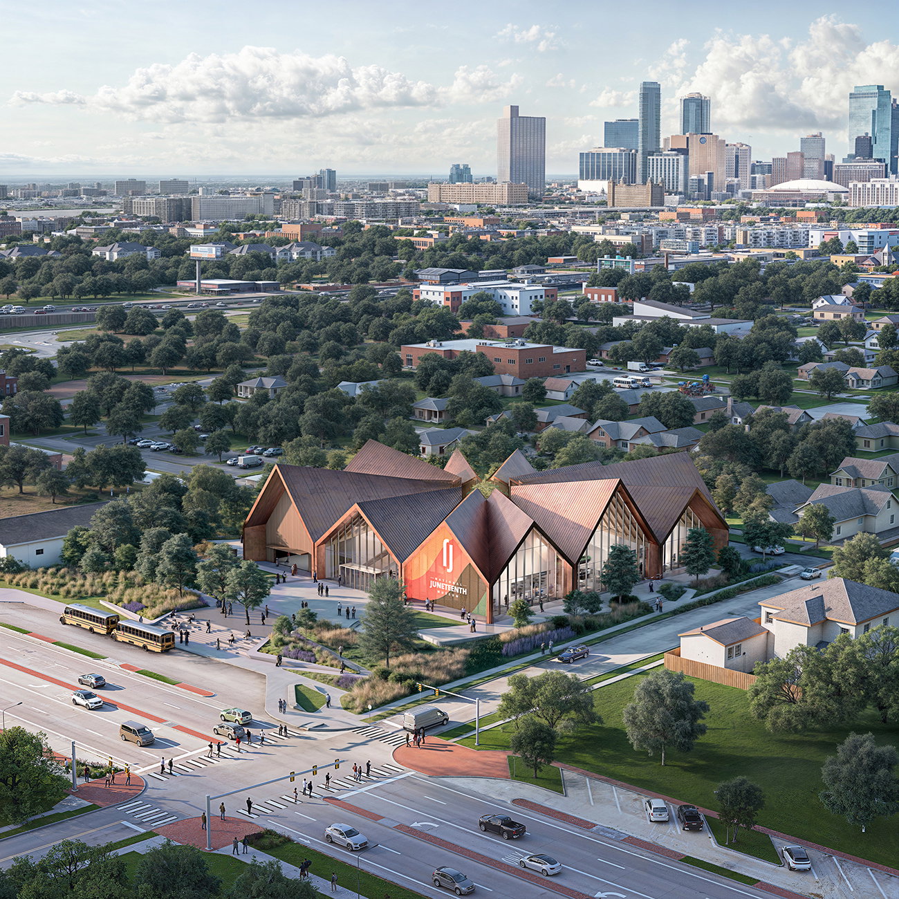 FORT WORTH CITY COUNCIL APPROVES LAND FOR NATIONAL JUNETEENTH MUSEUM | Bjarke Ingels Group