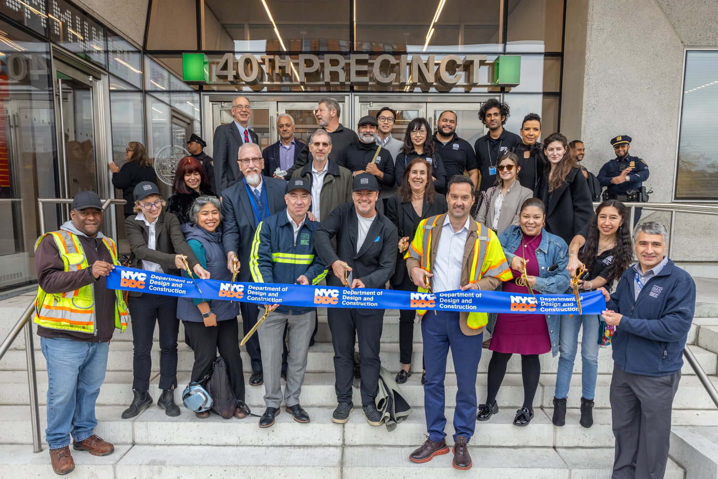 SOUTH BRONX COMMUNITY CELEBRATES THE INAUGURATION OF THE NYPD 40TH PRECINCT | Bjarke Ingels Group