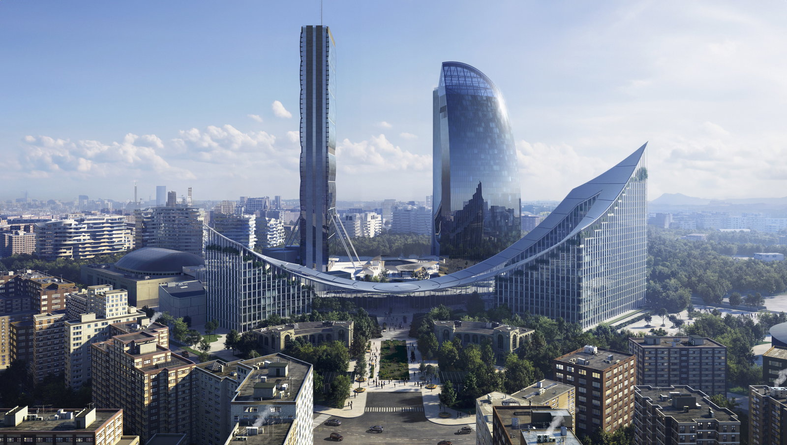 CityWave image | Bjarke Ingels Group