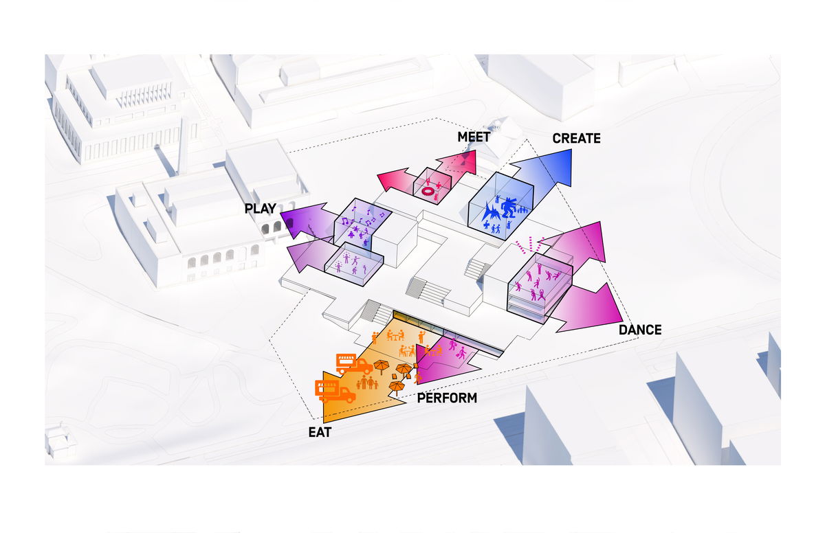 Bloomberg Student Center at Johns Hopkins University gallery image | Bjarke Ingels Group