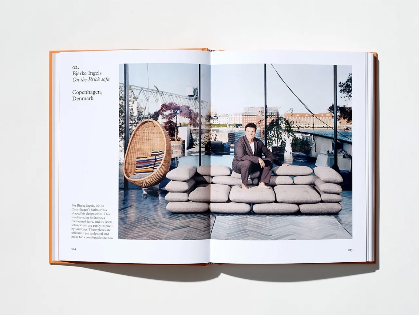 BJARKE INGELS FEATURED IN THE MONOCLE BOOK OF DESIGNERS ON SOFAS | Bjarke Ingels Group