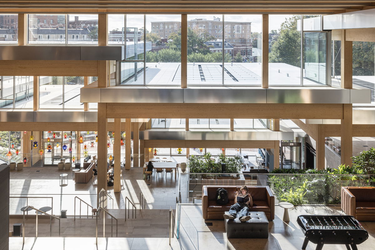 Bloomberg Student Center at Johns Hopkins University image | Bjarke Ingels Group